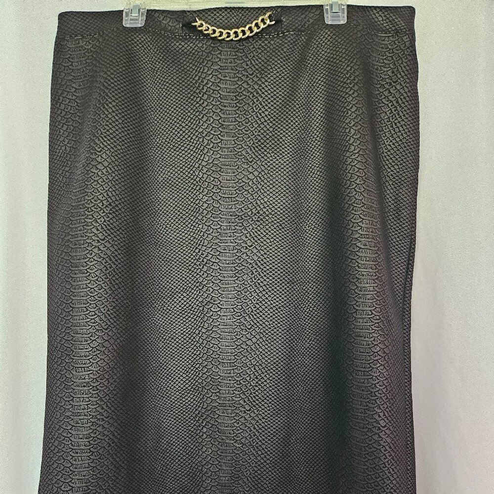 Marc New York/black‎ reptile skirt size XL